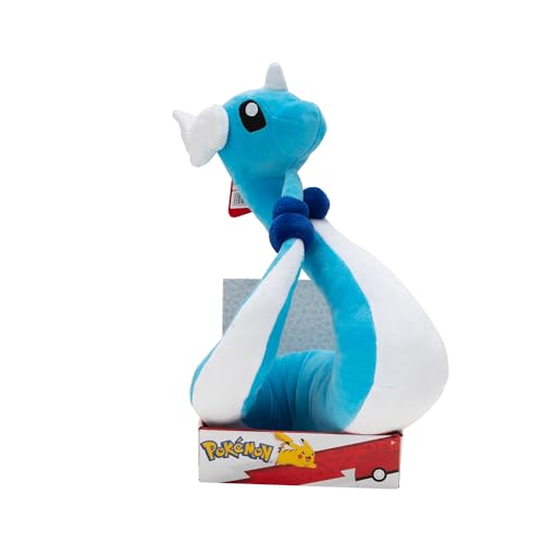 Pokémon PKW3108-30cm Plüsch - Dragonir, offizielles Plüsch Pokémon PKW3108-30cm Plüsch - Dragonir, offizielles Plüsch von Pokémon