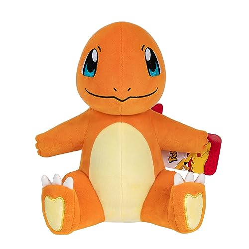Pokémon PKW3110-30cm Plüsch - Glumanda, offizielles Pokémon Plüsch von Pokemon
