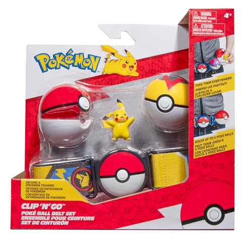 Pokémon PKW3162 Spielzeug, Gürtel Set Pikachu Pokémon PKW3162 Spielzeug, Gürtel Set Pikachu von Pokémon