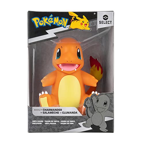 Pokémon PKW3390 - Vinyl Figure - Glumanda, offizielle Sammelfigur, 10cm von Pokémon