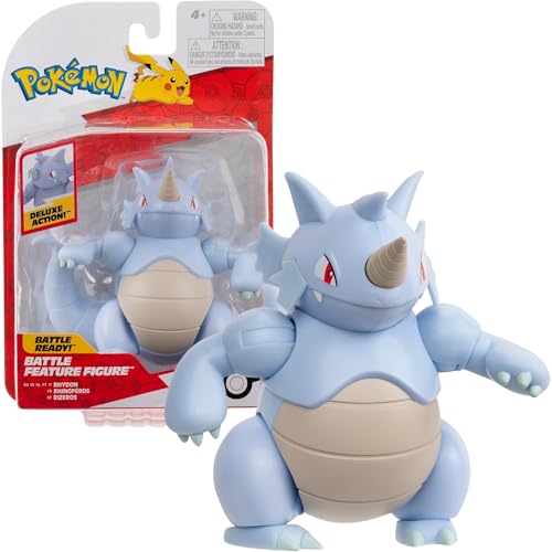 Pokémon PKW3418 - Battle Feature Figure - Rizeros, offizielle bewegliche Figur, 11,5 cm Pokémon PKW3418 - Battle Feature Figure - Rizeros, offizielle bewegliche Figur, 11,5 cm von Pokémon