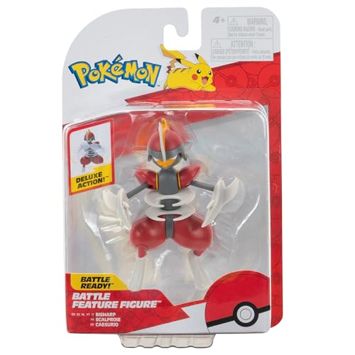 Pokémon PKW3421 - Battle Feature Figure - Caesurio, offizielle bewegliche Figur, 11,5 cm Pokémon PKW3421 - Battle Feature Figure - Caesurio, offizielle bewegliche Figur, 11,5 cm von Pokémon