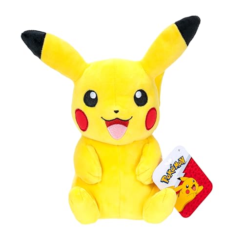 Pokémon PKW3457-20cm Plüsch - Pikachu, offizielles Plüsch von Pokémon