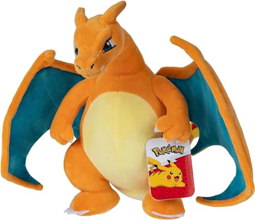 Pokémon PKW3723-30 cm Plüsch - Glurak, offizielles Plüsch Pokémon PKW3723-30 cm Plüsch - Glurak, offizielles Plüsch von Pokémon
