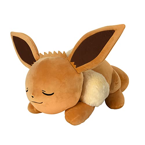 Pokémon PKW4322-45cm Schlafendes Plüsch - Evoli, offizielles Plüsch Pokémon PKW4322-45cm Schlafendes Plüsch - Evoli, offizielles Plüsch von Pokémon