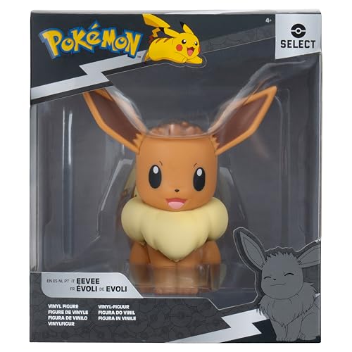 Pokémon PKW4427 - Vinyl Figure - Evoli, offizielle Sammelfigur, 10cm von Pokémon