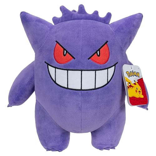 Pokémon PKW4465-30cm Plüsch - Gengar, offizielles Plüsch Pokémon PKW4465-30cm Plüsch - Gengar, offizielles Plüsch von Pokémon