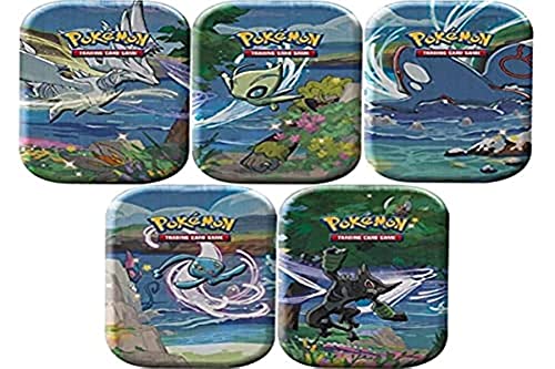 Pokémon Glänzendes Schicksal: Mini-Dose (eine zufällig ausgewählt), Kartenspiel, ab 6 Jahren, für 2 Spieler, über 10 Minuten Spieldauer von Pokémon