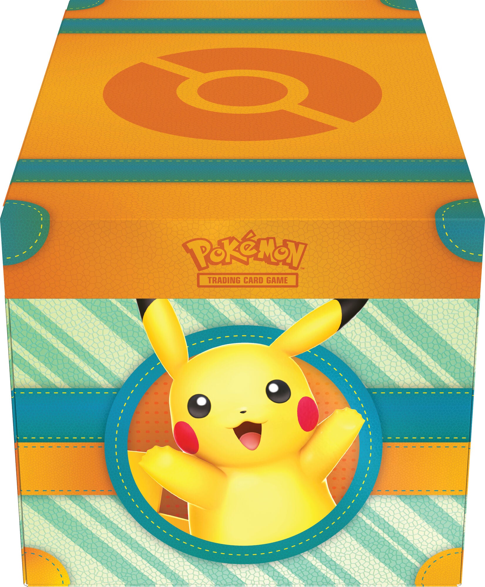 Pokémon Paldea Adventure Chest Sammelbox mit Pikachu Squishy-Figur von Pokémon