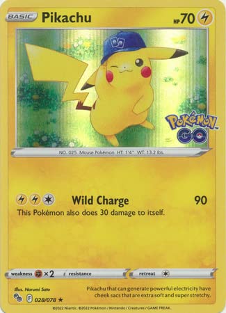 Pokémon Pikachu - 028/078 - Holo Rare Sammelkarte Pokémon Pikachu - 028/078 - Holo Rare Sammelkarte von Pokémon