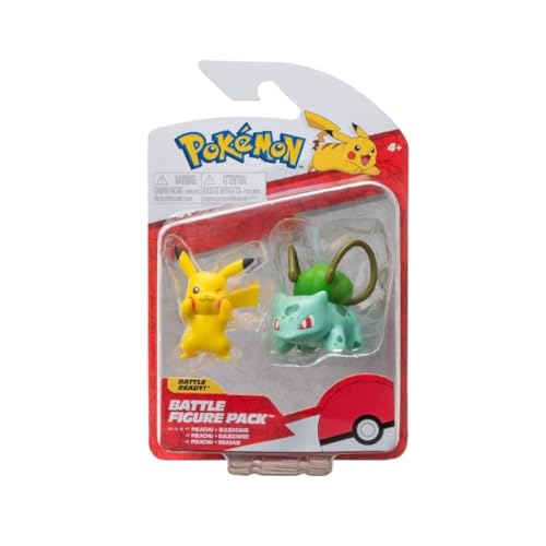 Pokemon Pikachu und Bulbasaur 5cm Spielzeugfigur. Pokemon Pikachu und Bulbasaur 5cm Spielzeugfigur. von Pokémon