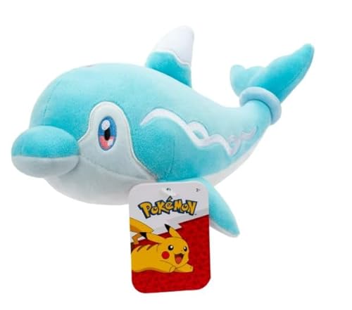 Pokemon Plüsch 8 Zoll Finizen Dofin Normifin Delfin Wasserart mit Bonus Aufkleber von Pokémon