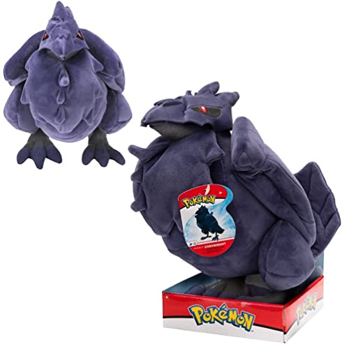 Pokemon Plüsch Corviknight 30 cm Marionetten Neue Welle 2021 - Authentische Puppets Offizielle Spielzeug von Pokemon