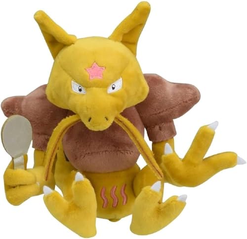 Pokemon Plush Sitting Cuties Kadabra, 5 Inch, Mehrfarbig von Pokémon