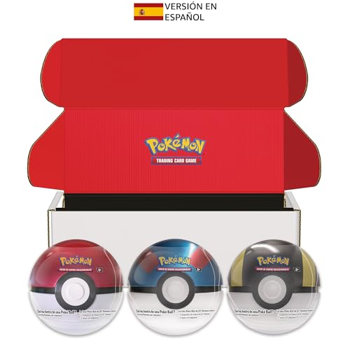 Pokémon-Sammelkartenspiel – Pokéball – Version 2024: Pokéball, Superball und Ultra-Ball (9 Pokémon Boosterpacks und 7 Blatt mit Aufklebern) Pokémon-Sammelkartenspiel – Pokéball – Version 2024: Pokéball, Superball und Ultra-Ball (9 Pokémon Boosterpacks und 7 Blatt mit Aufklebern) von Pokémon