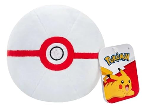Pokemon Pokeball Plüsch, weich, gefüllt, mit beschwertem Boden, 10,2 cm von Pokémon