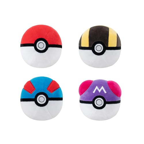 Pokemon Pokémon 10cm Plüsch Pokéball PKW3554-1 to Collect - Official Stuffed Toy for Children 2+ Pokemon Pokémon 10cm Plüsch Pokéball PKW3554-1 to Collect - Official Stuffed Toy for Children 2+ von Pokemon