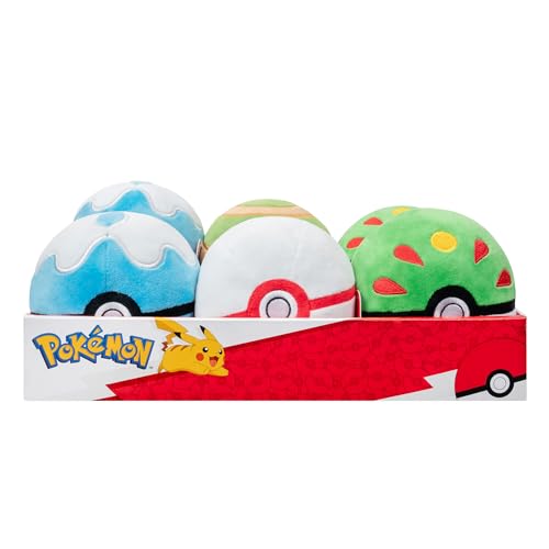 Pokemon Pokémon 10cm Plüsch Pokéball PKW3554-2 to Collect - Official Stuffed Toy for Children 2+ Pokemon Pokémon 10cm Plüsch Pokéball PKW3554-2 to Collect - Official Stuffed Toy for Children 2+ von Pokemon