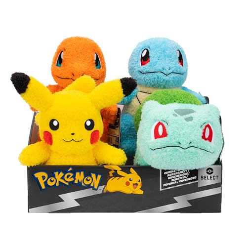 Pokemon Pokémon 20 cm Plüsch PKW4413-12 Wählen Sie Cuddly Edition - Squirtle, Pikachu, Charmander, Bulbasaur - Offizielles verstopftes Spielzeug für Kinder 2+ Pokemon Pokémon 20 cm Plüsch PKW4413-12 Wählen Sie Cuddly Edition - Squirtle, Pikachu, Charmander, Bulbasaur - Offizielles verstopftes Spielzeug für Kinder 2+ von Pokemon