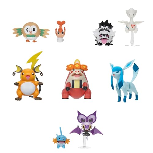 Pokemon Pokémon Battle Figure Wave 95007-20 - Variuos Characters to Collect - Official Figure for Children 4+ von Pokémon