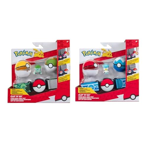 Pokemon Pokémon Clip´N´Go Gürtel Set - Quaxly & Bulbasaur - Offizielles Playset for Children 4+ Pokemon Pokémon Clip´N´Go Gürtel Set - Quaxly & Bulbasaur - Offizielles Playset for Children 4+ von Pokemon