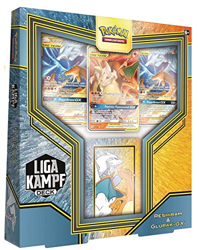 Pokêmon Pokémon-Sammelkartenspiel: Liga Kampfdeck Reshiram & Glurak GX - Neu & OVP - Deutsch von Pokémon