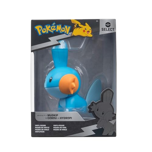 Pokémon Pokemon Select Vinyl Figure 10 cm Mudkip PKW3908 - Blue - Official Toy Figure and Collectible for Children 4+ Pokémon Pokemon Select Vinyl Figure 10 cm Mudkip PKW3908 - Blue - Official Toy Figure and Collectible for Children 4+ von Pokémon