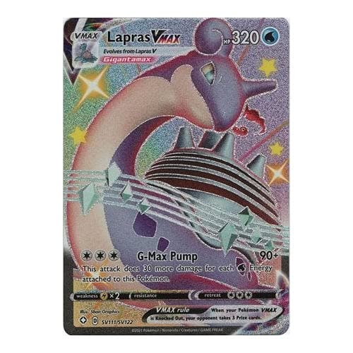 Pokemon Pokemon Shining Fates SV111/SV122 Lavraas VMAX (Full Art Shiny) von Pokemon