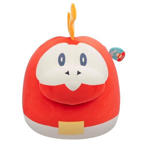 Pokémon Pokemon Squishmallows - 50cm Fuecoco - 20" inch red/White Stuffed Plush Toy - Official Toy for Children 2+ Years. von Pokémon