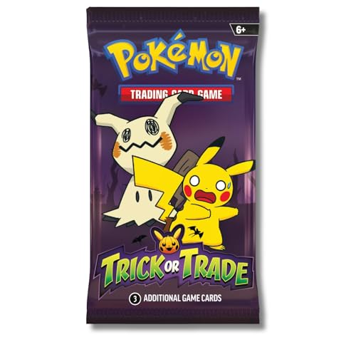 Pokemon 2023 Trick or Trade Mimikyu & Pikachu, Mini-Booster-Pack von Pokémon