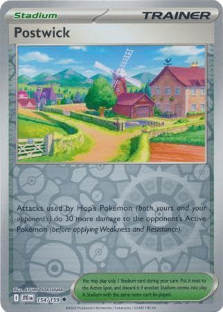 Pokemon - Postwick 154/159 Journey Together - Reverse Foil - Einzelkarte von Pokémon