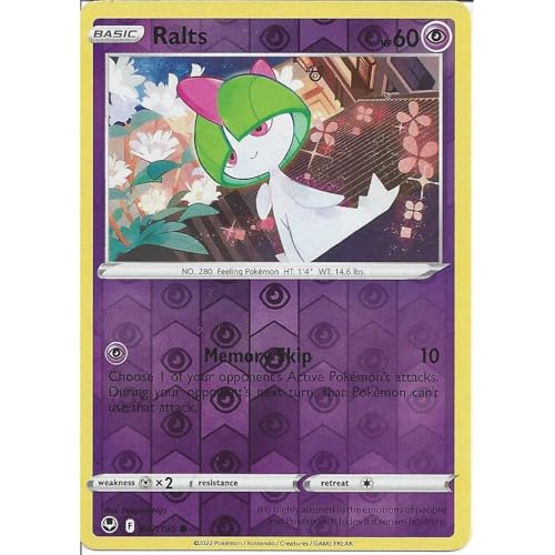 Pokemon Ralts 067/195 - Silver Tempest - Reverse Foil Einzelkarte Pokemon Ralts 067/195 - Silver Tempest - Reverse Foil Einzelkarte von Pokémon