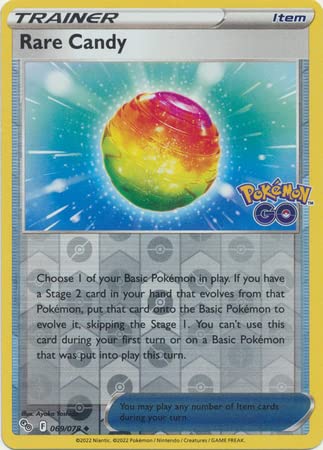 Pokemon - Rare Süßigkeiten 069/078 - Pokemon go - Reverse Foil - Einzelkarte von Pokémon
