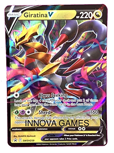 Pokemon - Giratina V SWSH259 Lost Origin - Black Star Promo - Holo Foil Card von Pokémon