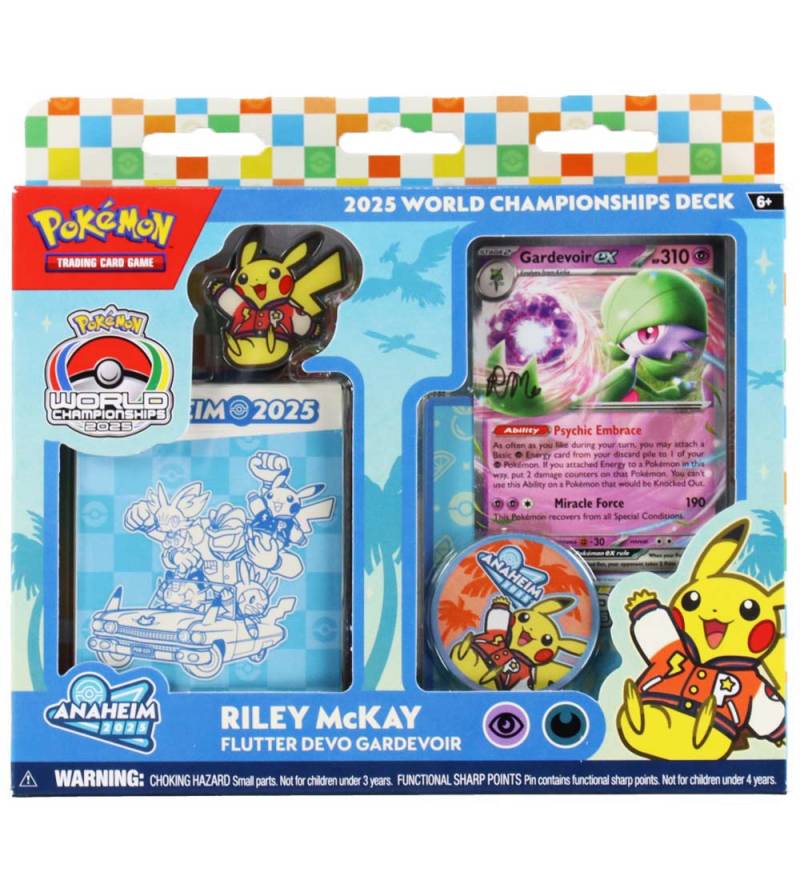 Pokémon Sammelkarte - Poke Deck Champ World - Gardevoir ex - Pokémon - One Size - Karten Pokémon Sammelkarte - Poke Deck Champ World - Gardevoir ex - Pokémon - One Size - Karten von Pokémon