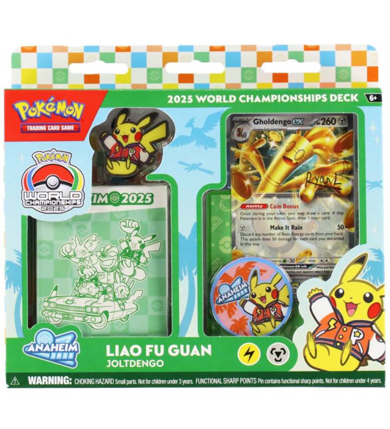 Pokémon Sammelkarte - Poke Deck Champ World - Gholdengo ex - Pokémon - One Size - Karten Pokémon Sammelkarte - Poke Deck Champ World - Gholdengo ex - Pokémon - One Size - Karten von Pokémon