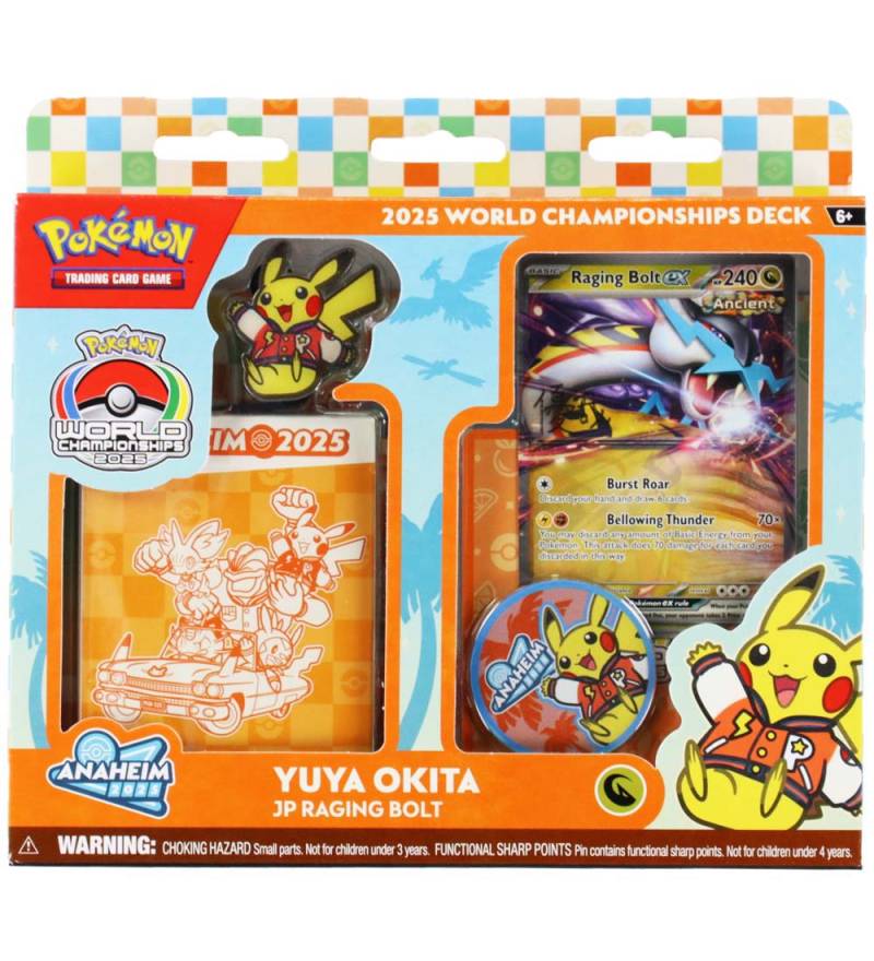 Pokémon Sammelkarte - Poke Deck Champ World - Raging Bolt ex - Pokémon - One Size - Karten Pokémon Sammelkarte - Poke Deck Champ World - Raging Bolt ex - Pokémon - One Size - Karten von Pokémon