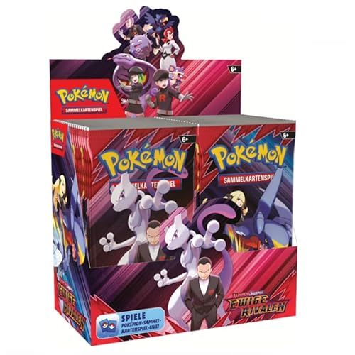 Pokémon Sammelkartenspiel - KP10 Karmesin und Purpur - Ewige Rivalen, Booster Display 36 Boosterpacks Pokémon Sammelkartenspiel - KP10 Karmesin und Purpur - Ewige Rivalen, Booster Display 36 Boosterpacks von Pokémon