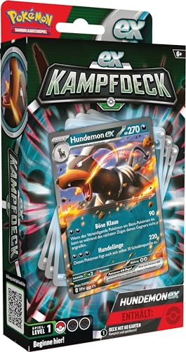 Pokémon-Sammelkartenspiel: Kampfdeck Hundemon-ex (sofort spielbares Deck mit 60 Karten) Pokémon-Sammelkartenspiel: Kampfdeck Hundemon-ex (sofort spielbares Deck mit 60 Karten) von Pokémon