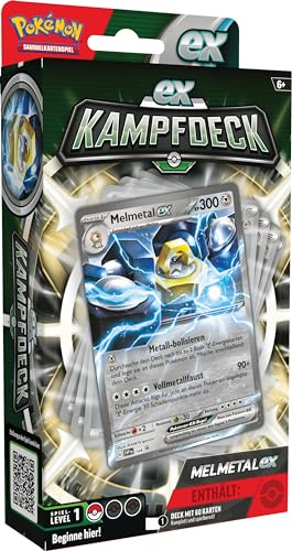 Pokémon-Sammelkartenspiel: Kampfdeck Melmetal-ex (sofort spielbares Deck mit 60 Karten) Pokémon-Sammelkartenspiel: Kampfdeck Melmetal-ex (sofort spielbares Deck mit 60 Karten) von Pokémon