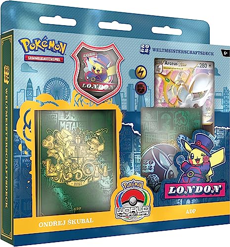 Pokémon-Sammelkartenspiel: Weltmeisterschaftsdeck 2022: Ondřej Škubal Pokémon-Sammelkartenspiel: Weltmeisterschaftsdeck 2022: Ondřej Škubal von Pokémon