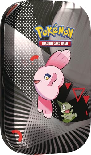 Pokémon-Sammelkartenspiel: Mini-Tin-Box Einall – Mamolida & Milza (2 Boosterpacks & 1 Stickerkarte) von Pokémon