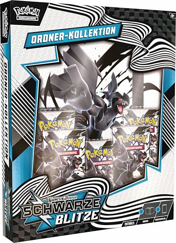 Pokémon-Sammelkartenspiel: Ordner-Kollektion Karmesin & Purpur – Schwarze Blitze (Zekrom-Ordner & 5 Boosterpacks) von Pokémon