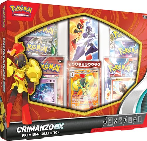 Pokémon-Sammelkartenspiel: Premium-Kollektion Crimanzo-ex von Pokémon