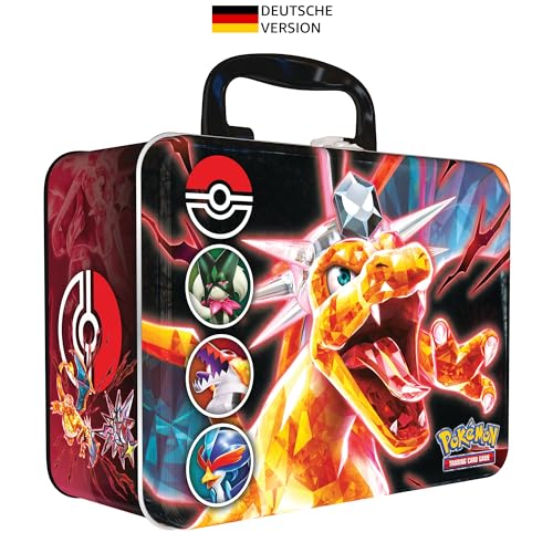 Pokémon-Sammelkartenspiel: Sammelkoffer (Herbst 2023): Maskagato, Skelokrok und Bailonda (3 holografische Promokarten und 6 Boosterpacks) von Pokémon