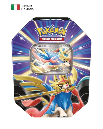 Pokémon-Sammelkartenspiel: Soveräne Legenden – Zacian-ex (eine holografische Karte und Vier Booster-Packs) von Pokémon