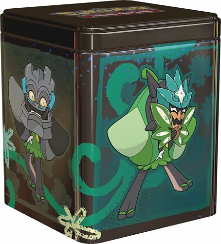 Pokémon-Sammelkartenspiel: Stapel-Tin-Box Ogerpon - 3 Boosterpacks & 2 Stickerbögen (Deutschsprachige Version) von Pokémon