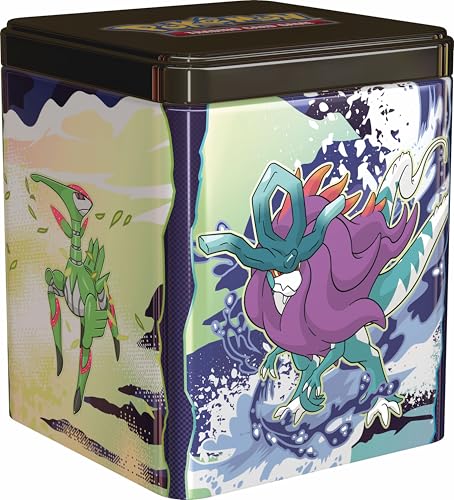 Pokémon-Sammelkartenspiel: Stapel-Tin-Box Paradox 3 Boosterpacks & 2 Stickerbögen (Deutschsprachige Version) von Pokémon