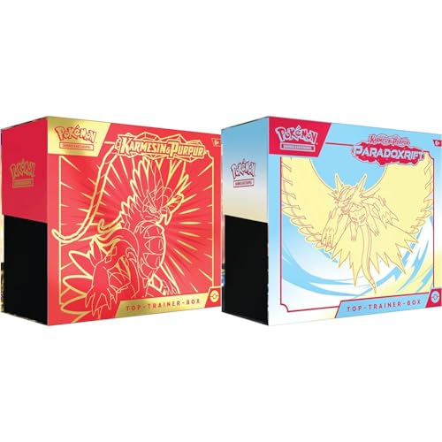 Pokémon-Sammelkartenspiel: Top-Trainer-Box Karmesin & Purpur & Sammelkartenspiel: Top-Trainer-Box Karmesin & Purpur von Pokémon