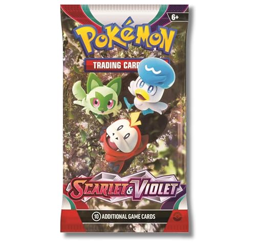 Pokemon Scarlet & Violet (SV1) Booster Pack | Sprigatito, Fuecoco & Quaxly von Pokémon